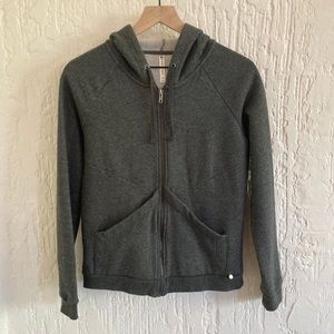 Fabletics Grey Hooded Sweatshirt Size XS